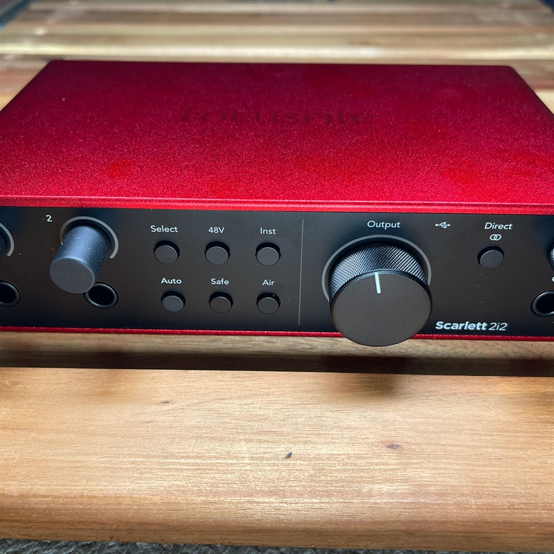 Focusrite Scarlett 2i2 gen4の画像